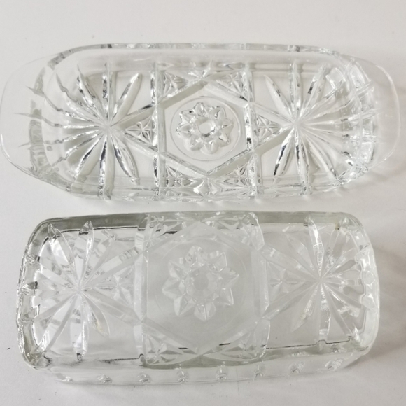 Anchor Hocking 3Pc‎ Set 1/4lb Butter Keeper, Sugar Bowl, Lid And Creamer - Picture 6 of 11